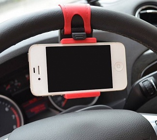      Car Steering Wheel Phone Holder