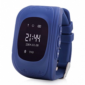 Детские часы с GPS-трекером Smart Baby Watch Q50 синий